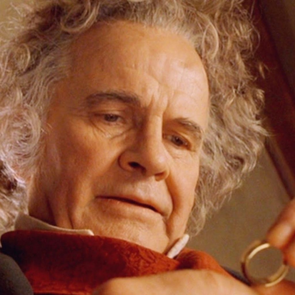 Ian Holme as Bilbo Baggins