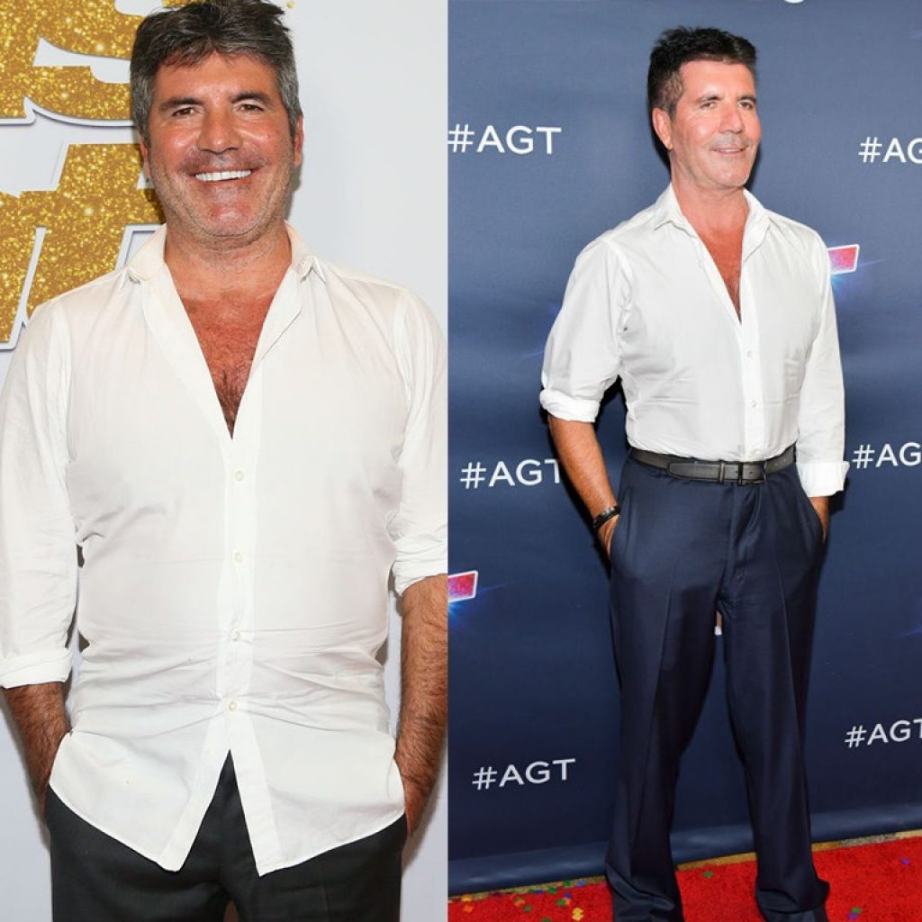 Simon Cowell's Weight Loss Transformation